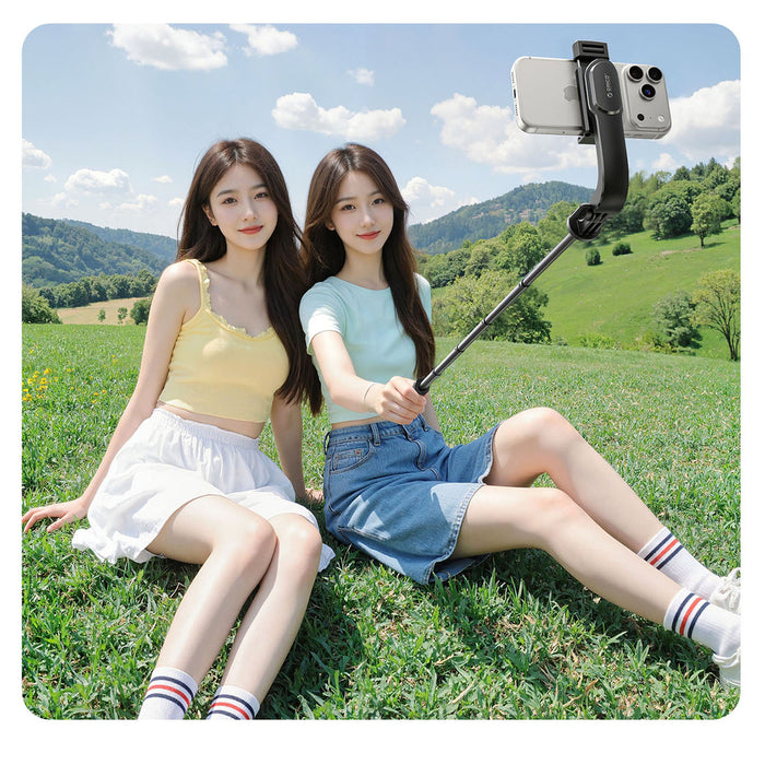 Selfie stick Orico SPV90 aluminum mini tripod Bluetooth 360 degree rotation - black