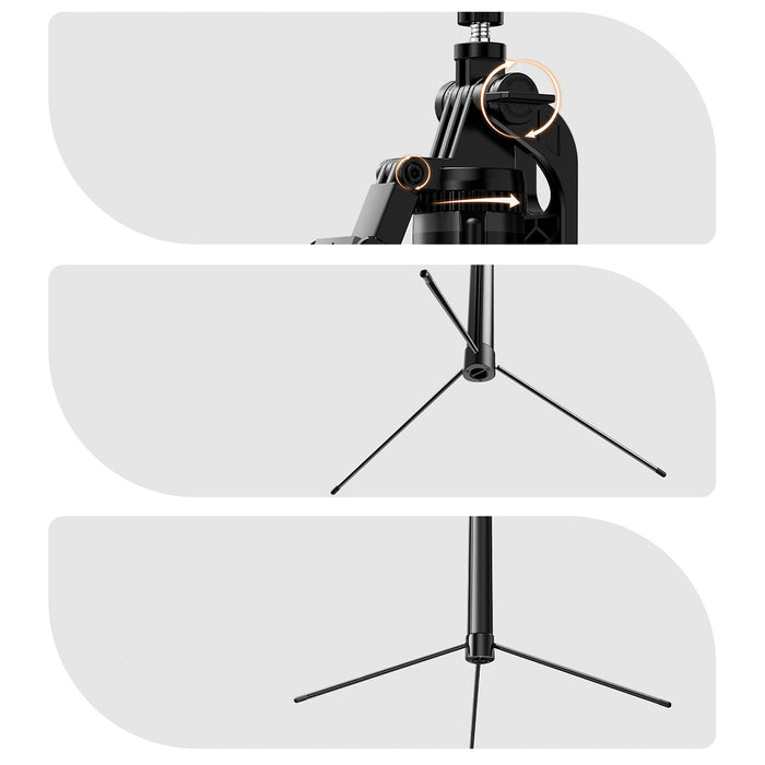 Selfie stick Orico SPM170 tripod 1/4" for phone camera Bluetooth 5.2 - black