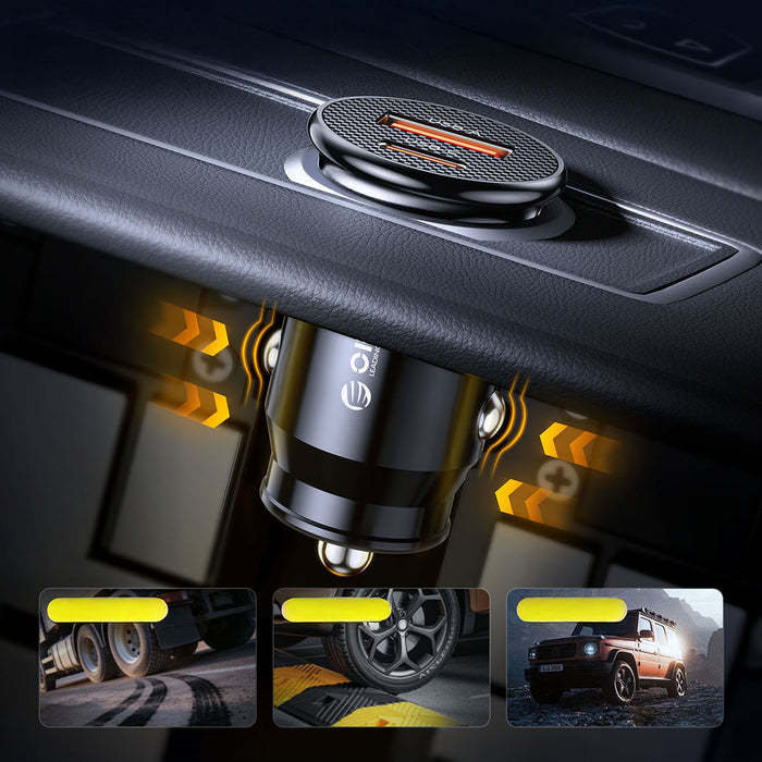 Orico PowerMini 30W USB-C + USB-A Car Charger - Black