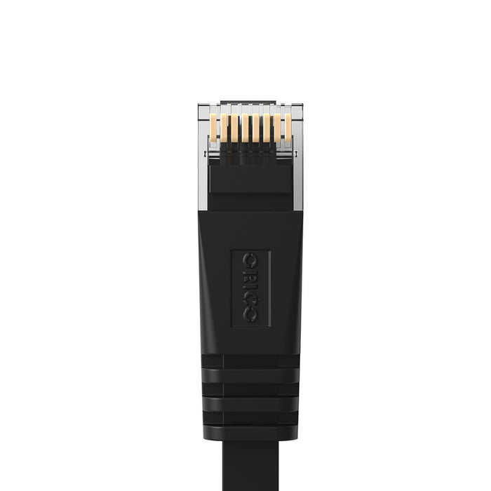 Orico PUG-C7B CAT7 10Gbps RJ45 Ethernet Network Cable Internet LAN Flat 3m - Black