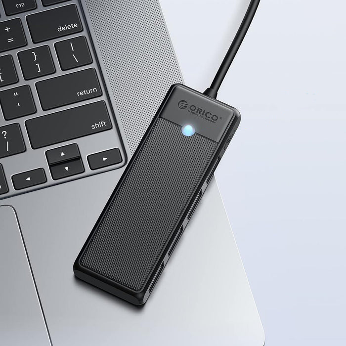 Orico PAPW4A-C3 USB Hub 4-port 4x USB-A 3.0 0.15 m - black