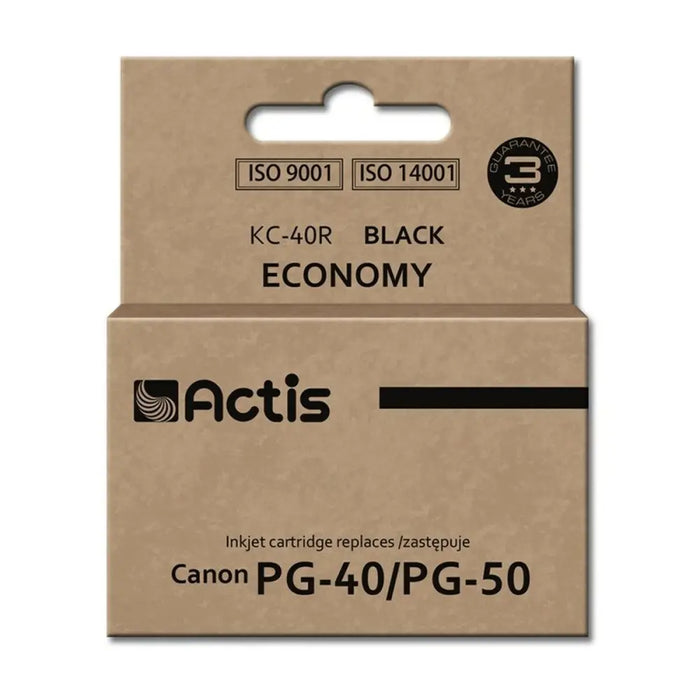 Original Ink Cartridge Actis KC-40R Black - Оригинални Касети с Мастило<<<Електроника Периферни и резервни