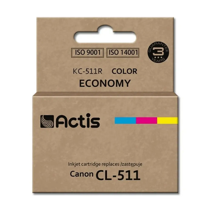 Original Ink Cartridge Actis KC-511R Cyan/Magenta/Yellow - Оригинални Касети с Мастило<<<Електроника Периферни и