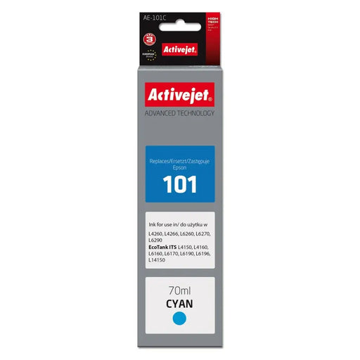 Original Ink Cartridge Activejet AAE-101C Cyan - Оригинални Касети с Мастило<<<Електроника Периферни и резервни