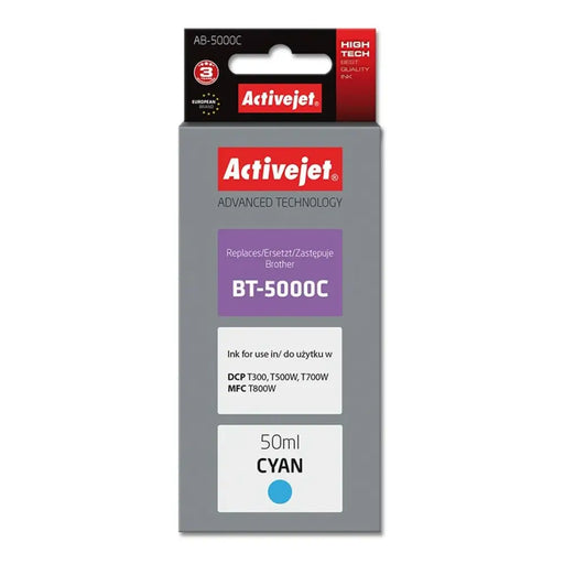 Original Ink Cartridge Activejet AB-5000C Cyan - Оригинални Касети с Мастило<<<Електроника Периферни и резервни