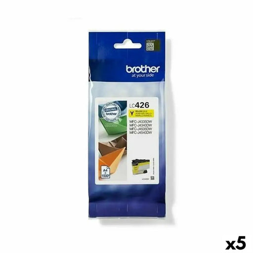 Original Ink Cartridge Brother LC426 Yellow (5 Units) - Електроника Периферни и резервни части<<<Компютри|