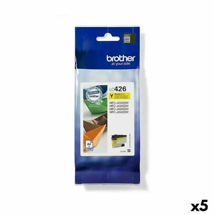 Original Ink Cartridge Brother LC426 Yellow (5 Units) - Електроника Периферни и резервни части<<<Компютри|