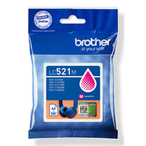 Original Ink Cartridge Brother LC521M Magenta - Електроника Периферни и резервни части<<<Компютри|