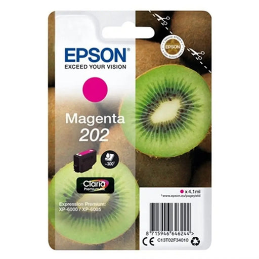Original Ink Cartridge Epson 202 Magenta - Електроника Периферни и резервни части<<<Компютри|