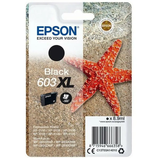 Original Ink Cartridge Epson 603 XL Black (10 Units) - Електроника Периферни и резервни части<<<Компютри|