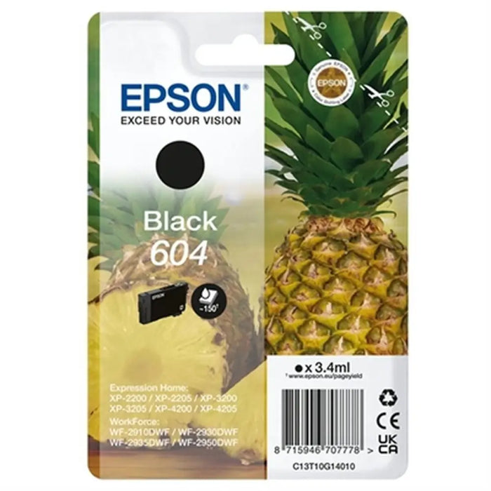 Original Ink Cartridge Epson 604 Black - Електроника Периферни и резервни части<<<Компютри|