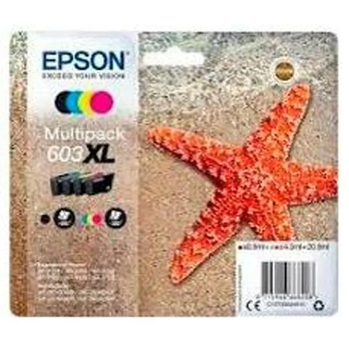 Original Ink Cartridge Epson Black/Cyan/Magenta/Yellow (8 Units) (1 Unit) - Електроника Периферни и резервни