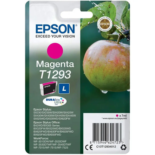 Original Ink Cartridge Epson SX 235W /420W/425W/ OFFICE BX305F/320FW Magenta (10 Units) - Електроника Периферни и