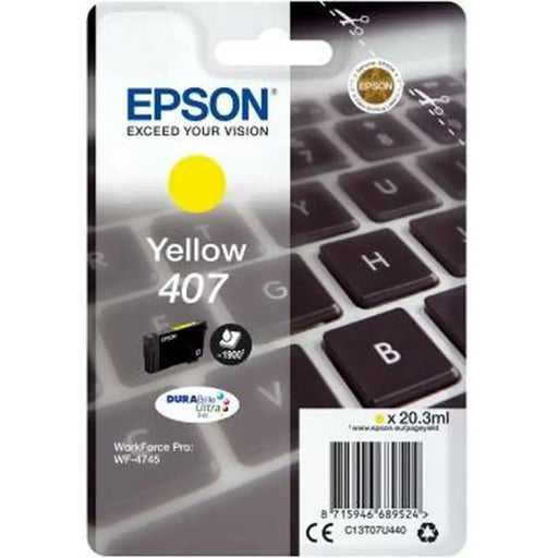 Original Ink Cartridge Epson WorkForce Pro 4745 Series Yellow (8 Units) - Електроника Периферни и резервни