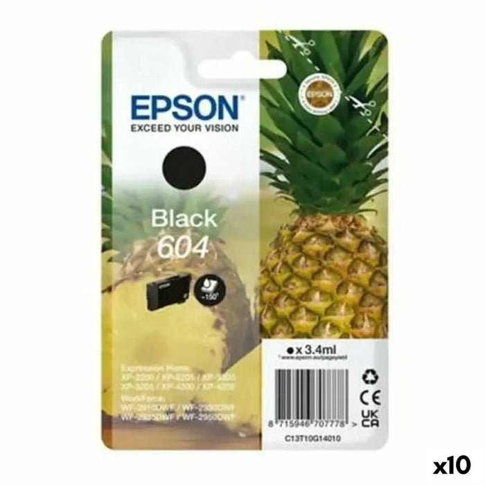 Original Ink Cartridge Epson XP-2200 WF-2910DWF Black (10 Units) - Електроника Периферни и резервни части<<<Компютри|