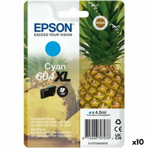 Original Ink Cartridge Epson XP-2200 WF-2910DWF Cyan (10 Units) - Електроника Периферни и резервни части<<<Компютри|