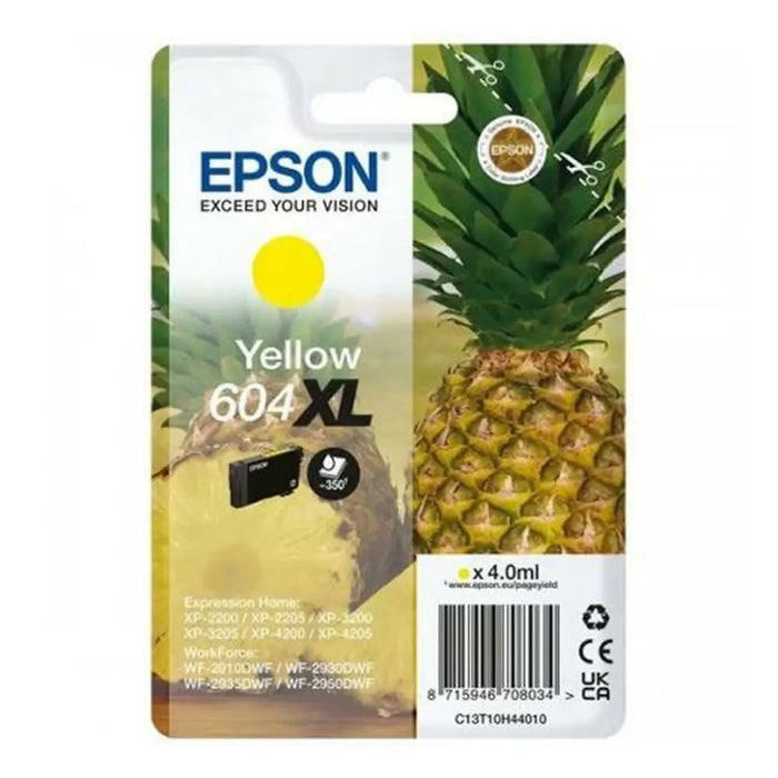 Original Ink Cartridge Epson XP-2200 WF-2910DWF Yellow (10 Units) - Електроника Периферни и резервни части<<<Компютри|