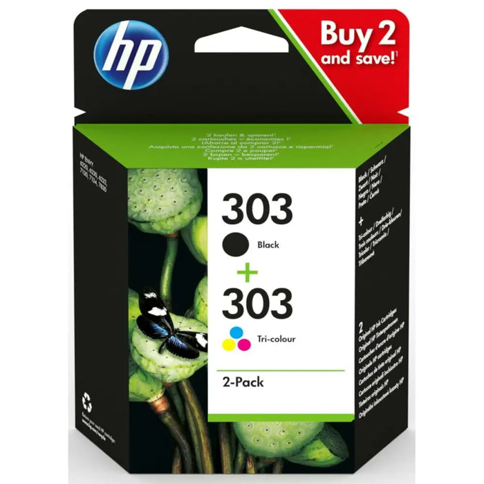 Original Ink Cartridge HP 303 Yellow (24 Units) - Електроника Периферни и резервни части<<<Компютри|