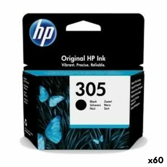 Original Ink Cartridge HP 305 Black (60 Units) - Електроника Периферни и резервни части<<<Компютри|