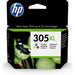 Original Ink Cartridge HP 305XL Yellow Cyan Magenta Tricolour - Електроника Периферни и резервни части<<<Компютри|
