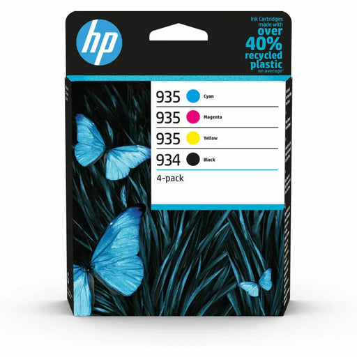 Original Ink Cartridge HP 6ZC72AE Yellow Black Magenta (4 Units) - Електроника Периферни и резервни части<<<Компютри|