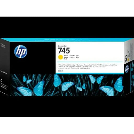 Original Ink Cartridge HP Cartucho de tinta DesignJet HP 745 amarillo de 300 ml Yellow - Електроника Периферни и