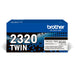 Original Toner Brother L2300D/L2340DW/L2360DN/L2365DW/L2500/L2700 Black (2 Units) - Електроника Периферни и резервни
