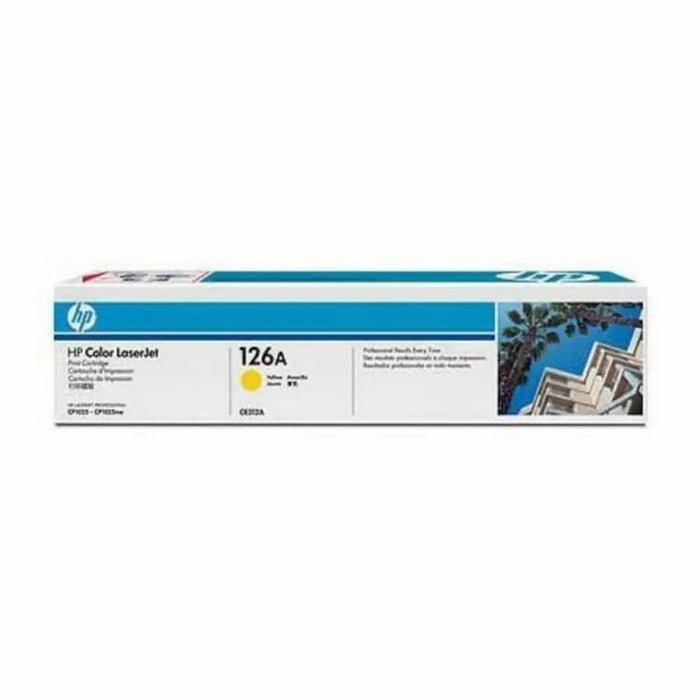 Original Toner HP T126A Yellow - Електроника Периферни и резервни части<<<Компютри| Електроника<<<BigBuy&&&Оригинални