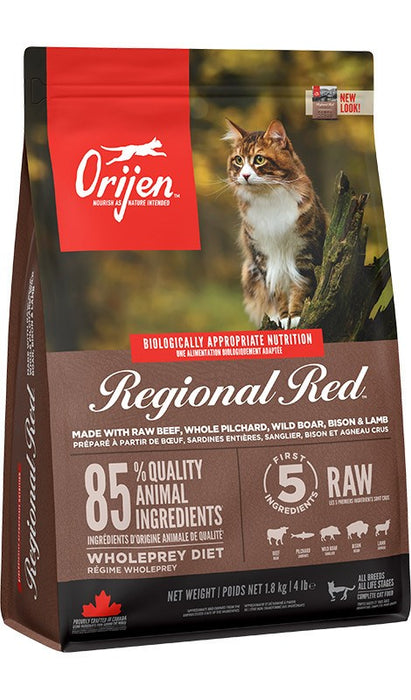 ORIJEN Regional Red Cat - dry cat food - 1,8kg