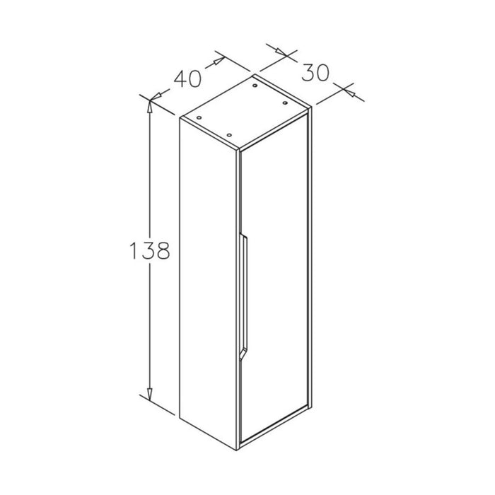 WALL COLUMN GALIA 40 CM ORKA LIDYA