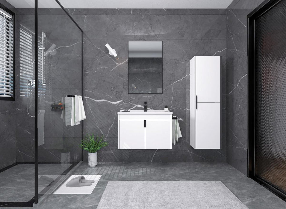 COLUMN TRIO WHITE 40 CM ORKA