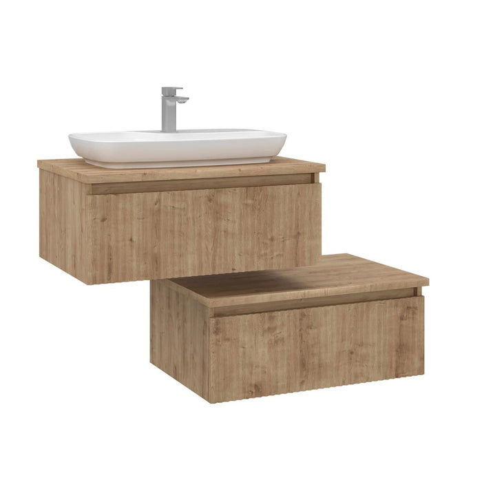 LOWER CABINET LENTIA 80 CM OAK ORKA