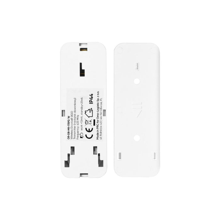 WIRELESS BELL SIGO AC SOS200M WHITE ORNO