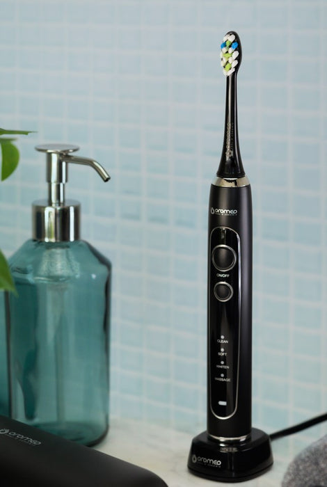 OROMED ORO-SONIC NEXT BLACK black sonic toothbrush