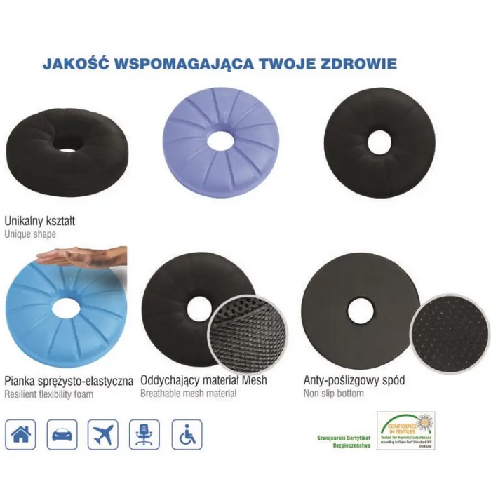Orthopaedic seat cushion ‘PERFECT BALANCE’ - Orthopedic pillowsSYP-POR<<<BedroomSYP<<<ActionPL