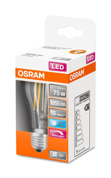 LED LAMP CLA75 FIL 4000K E27 DIM.1055LM