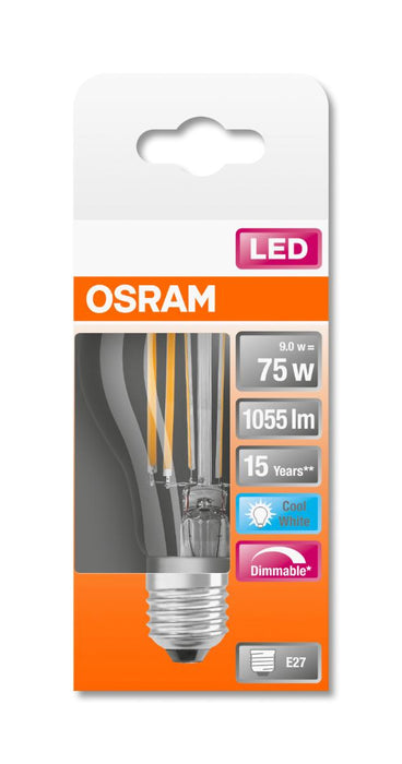 LED LAMP CLA75 FIL 4000K E27 DIM.1055LM