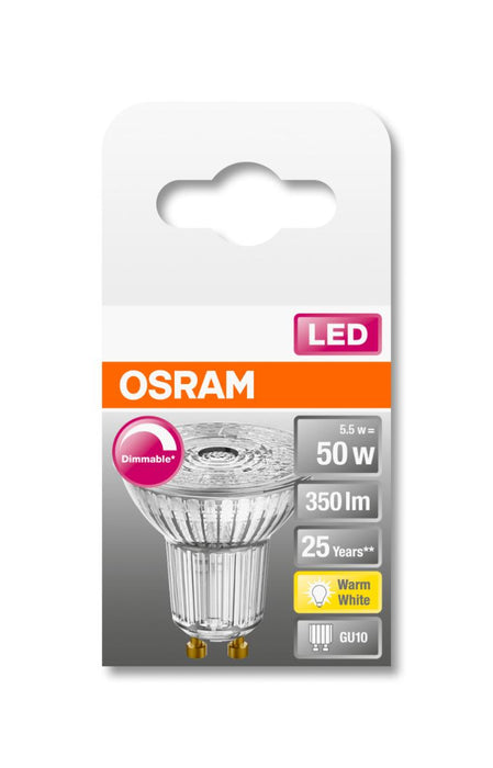 LED LAMP SPOT 2700K GU10 SMOKE. 350LM