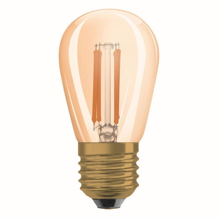 LED LAMP VINTAGE ST45 GOLD33 DIM E27