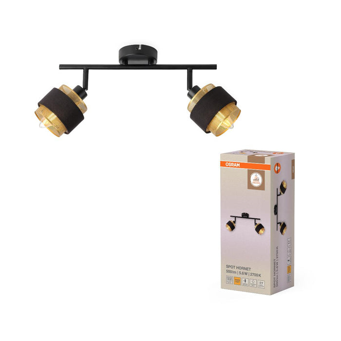 SPOTLIGHT HORNET 2XE14 INCLUDED OSRAM LAMP