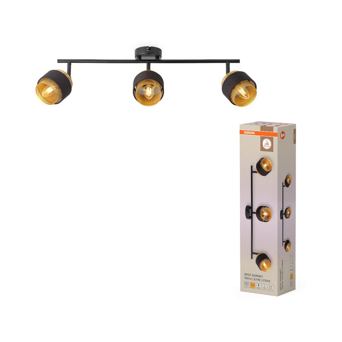 SPOTLIGHT HORNET 3XE14 INCLUDED OSRAM LAMP