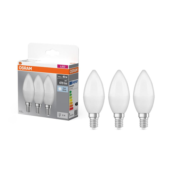 LED LAMP BASE CLB40 E14 4000K 3PCS