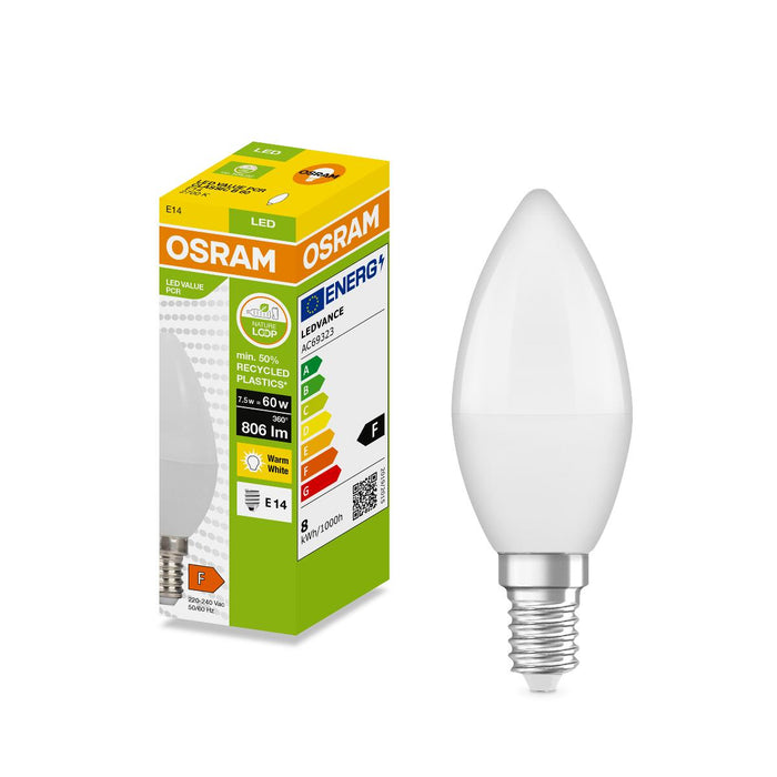 LED LAMP GO GREEN CLB60 4000K 806LM E14