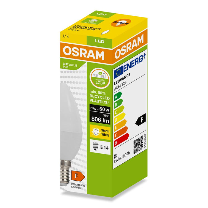 LED LAMP GO GREEN CLB60 4000K 806LM E14