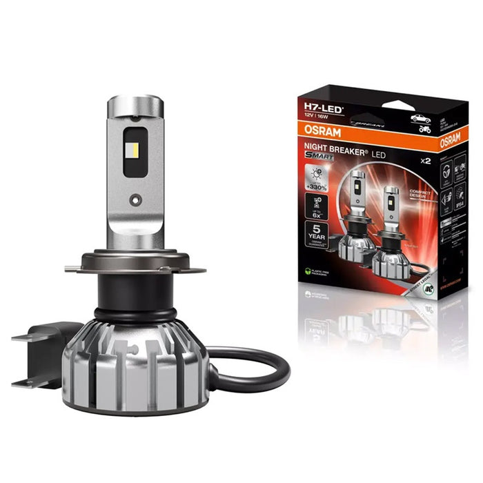 LED car bulbs Osram - Night Breaker, LED, Smart, H7, 16W, 2 pieces