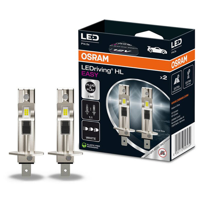 LED AUTO BULBS H1 OSRAM 64150DWESY