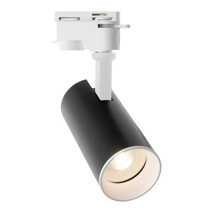 SPOT FOR RAIL GU10 BLACK/WHITE OSRAM
