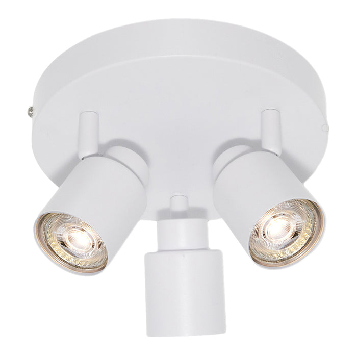 LED SPOT 3XGU10 ROUND WHITE OSRAM PRIMAL