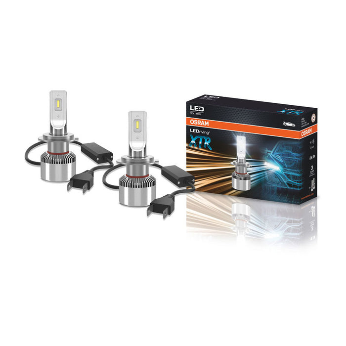 LED CAR BULBS H7 2PCS 64210DWXTR 18W 12 V PX26D FS2 OSRAM H7