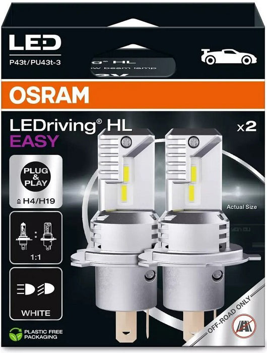 LED AUTO BULBS H4/H19 OSRAM 64193DWESY